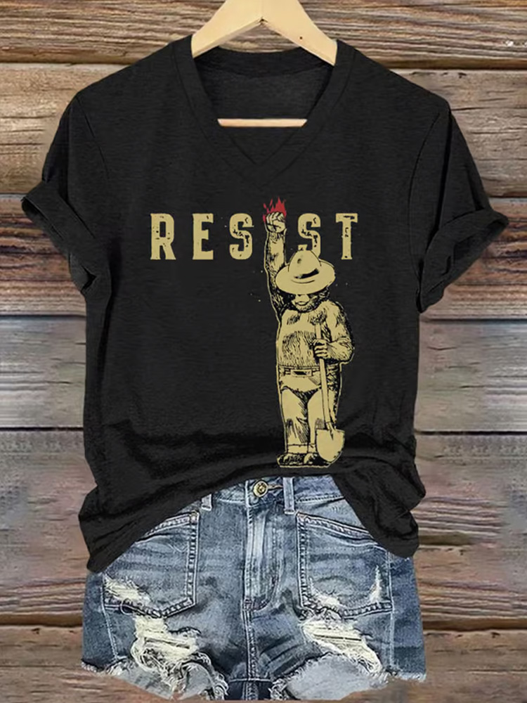 Women's Protect Our National Parks Printed T-shirt