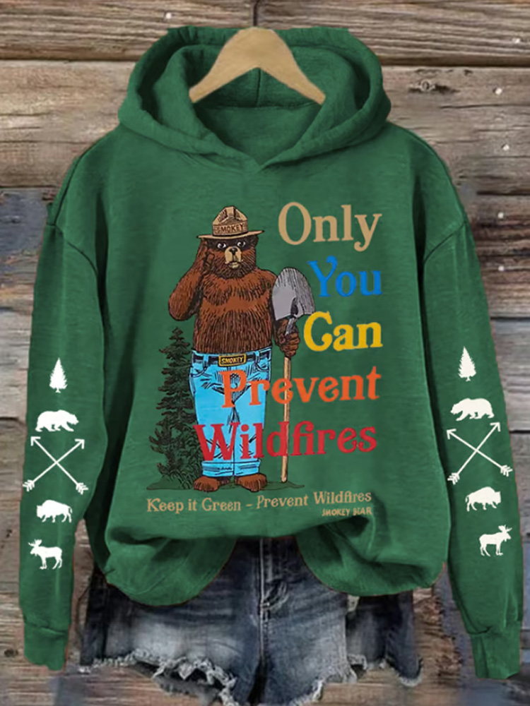Women's National Park Printed Sweatshirt