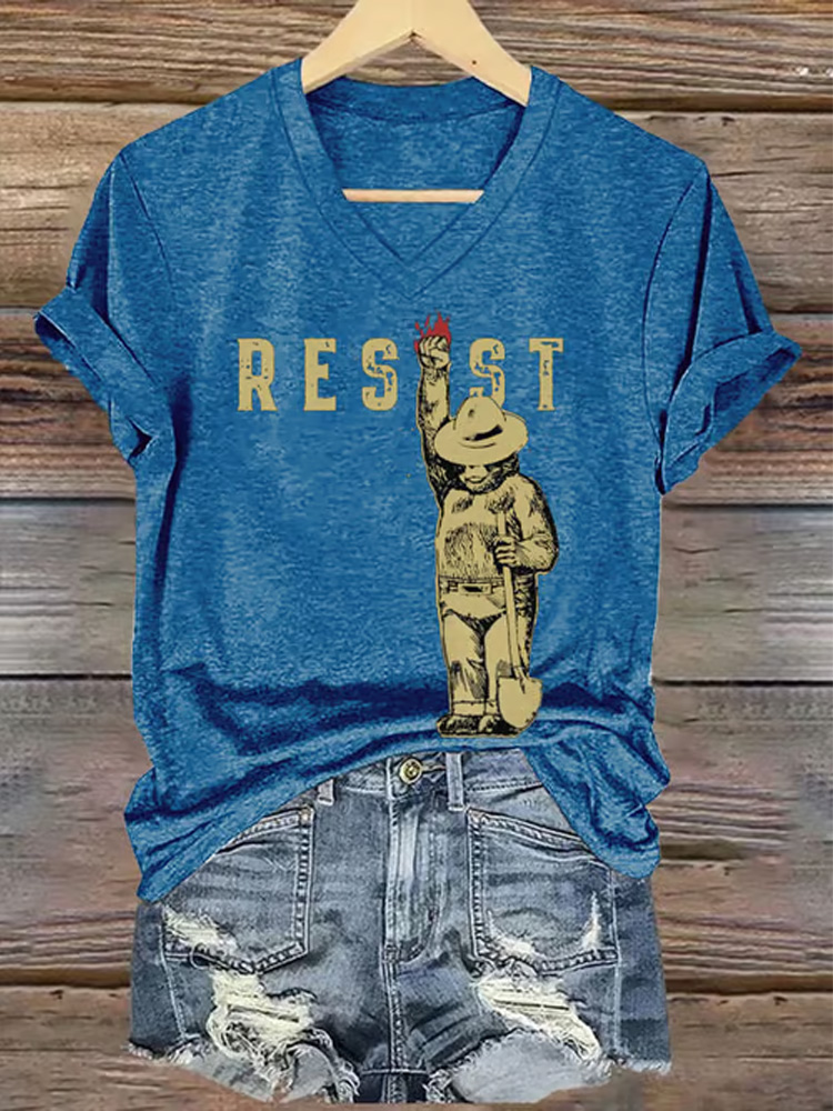 Women's Protect Our National Parks Printed T-shirt