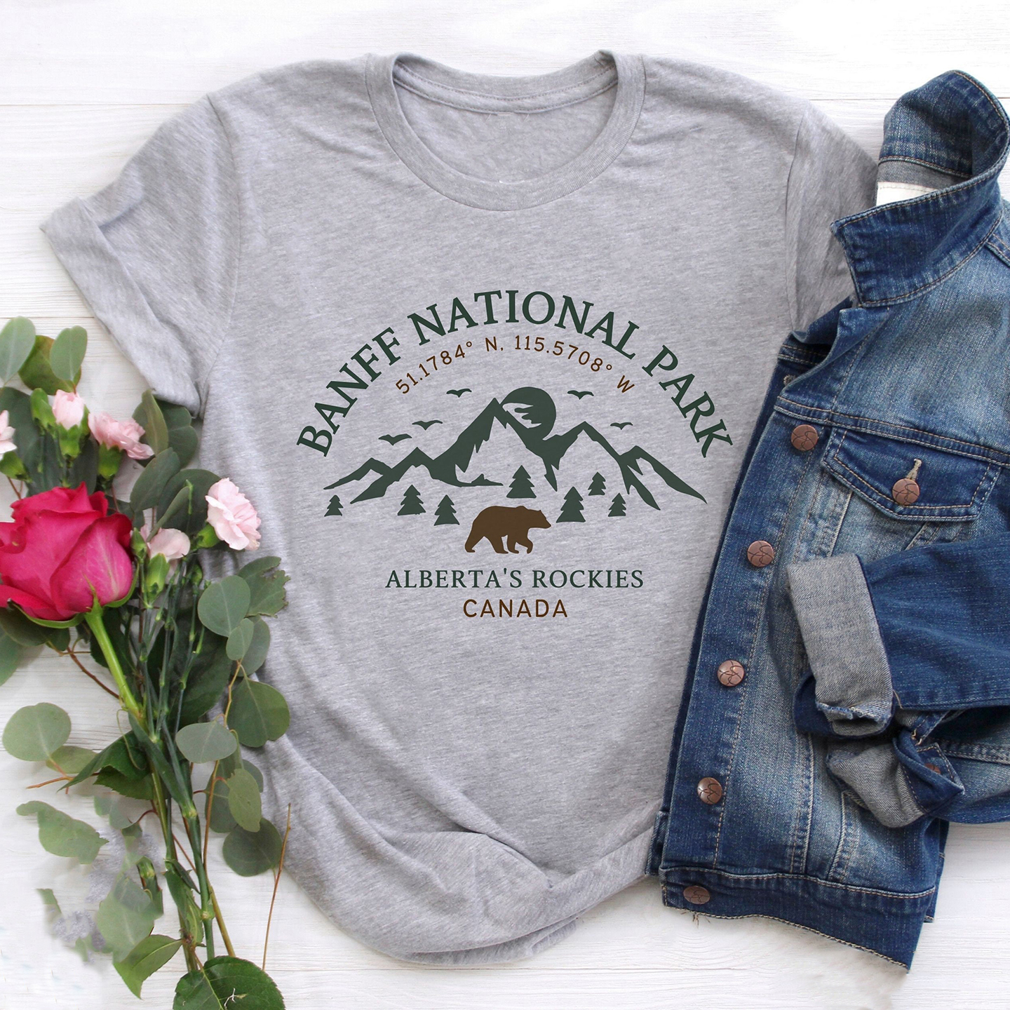 Canadian Rockies Graphic T-shirt