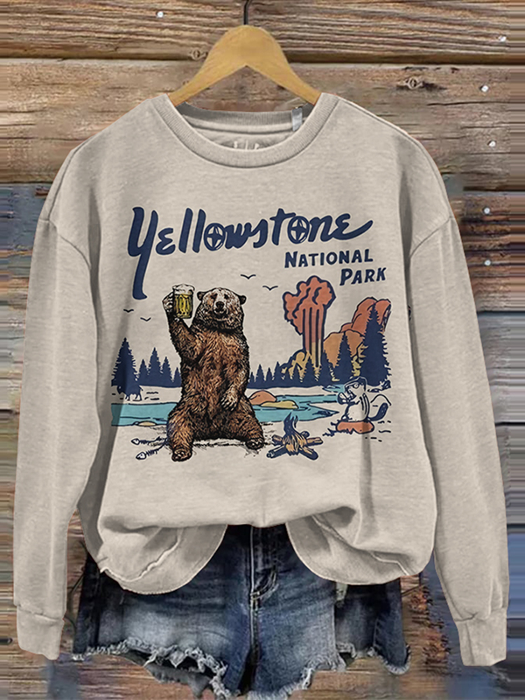 Women's Conservation National Parks Aboriginal Environmental Sweatshirt