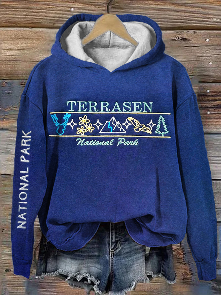 Protecting Local National Parks Advocacy Embroidered Hoodie